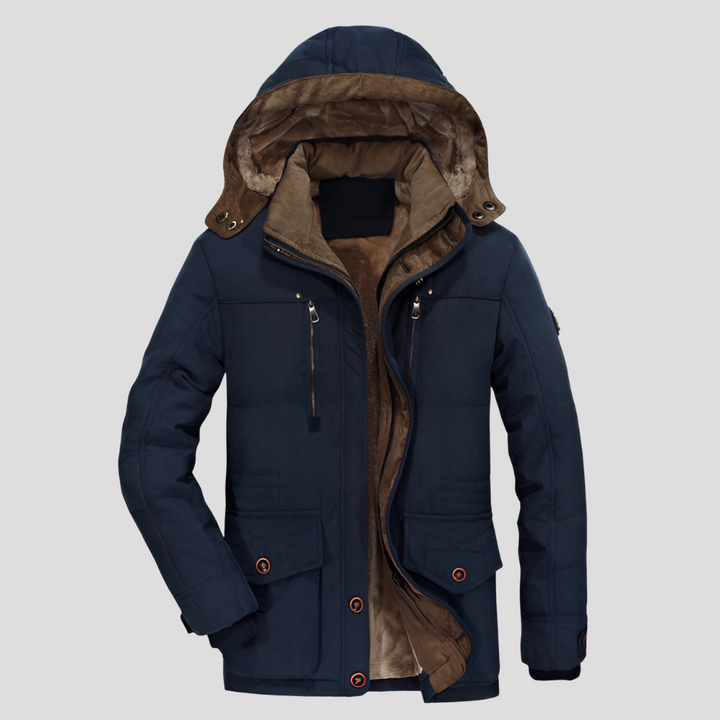 Heren winterjas voor alle weersomstandigheden, warm, waterdicht en ademend