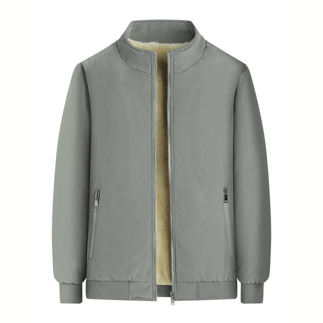 Casual Softshell Winterjas Met Bontvoering Voor Heren