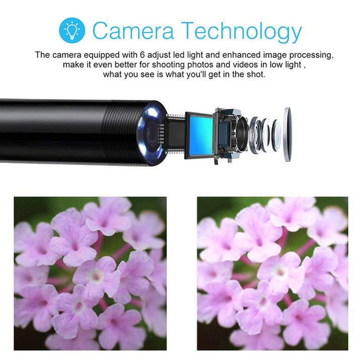 Handige Mini Endoscoop Camera - Mally