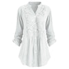 Luciana – Elegante Kanten Blouse met Borduursel Dames