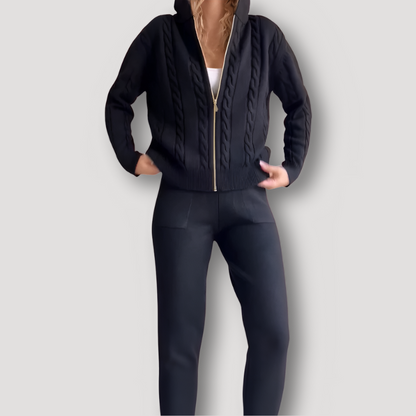 Trendy Jogging Set Broek En Vest Voor Dames - Chloe