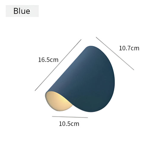 Twist Wandlamp - Draaibare Metalen Wandleuchte - Curve Wandverlichting