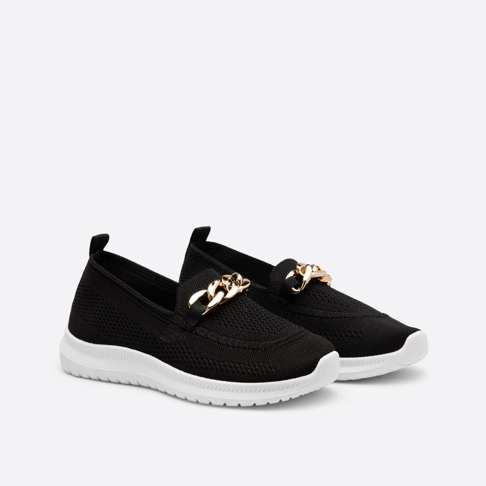 Stijlvolle & Ademende Dames Sneakers zwart