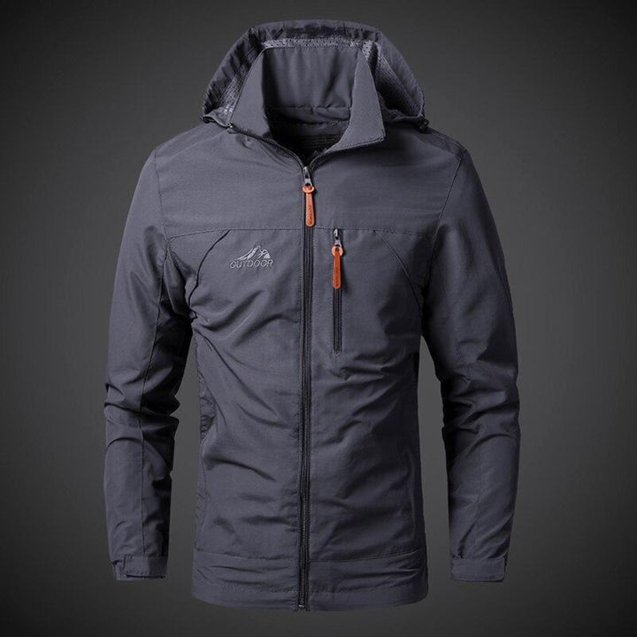 Waterdichte en winddichte outdoorjas voor heren