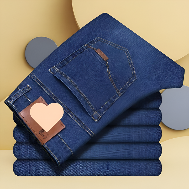Heren jeans met rechte pijpen - Duurzame denim