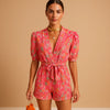 Speelse zomerlook met pofmouwen