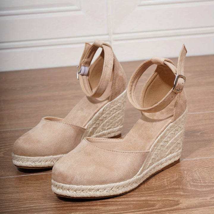 Dames platform sleehak sandalen