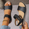 Open teen sandalen met demping voor dames
