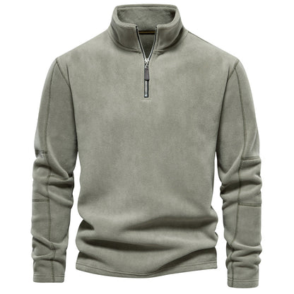 FrostGuard Fleece Trui voor Mannen – Warm, Comfortabel en Stijlvol voor de Winter