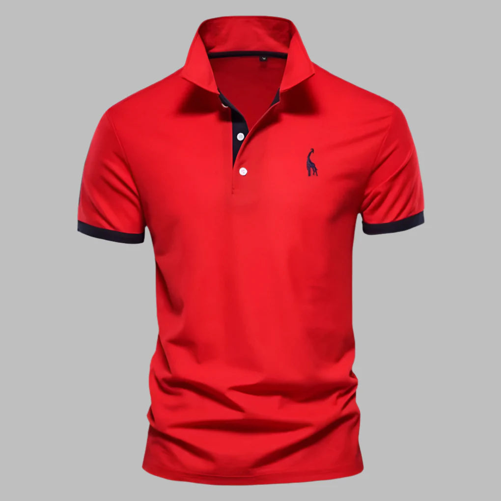 Elegant poloshirt voor heren Rich-text-editor