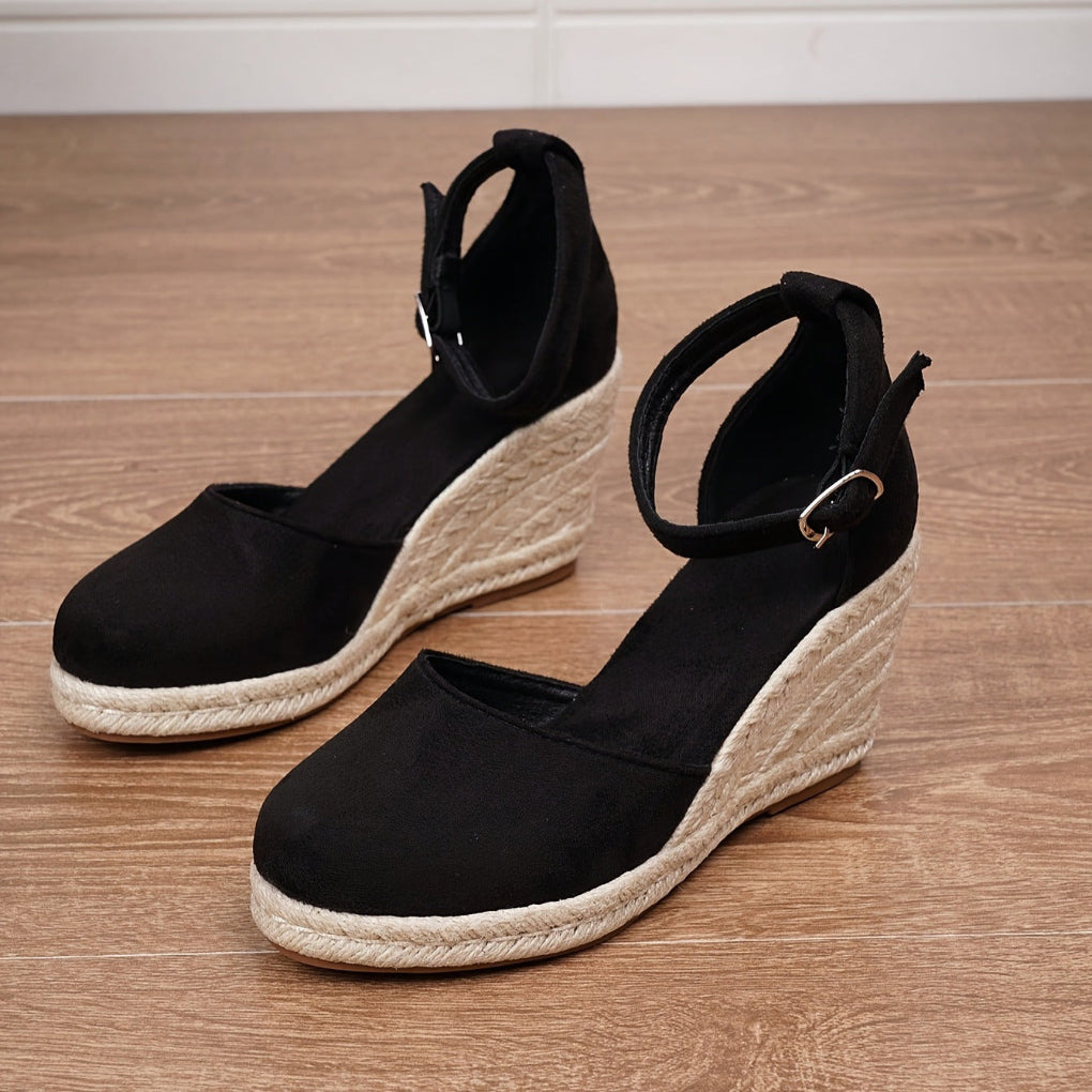 Dames platform sleehak sandalen