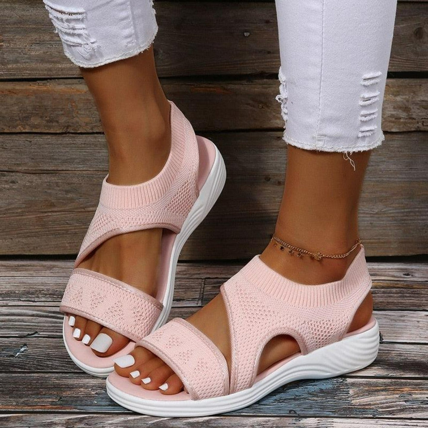 stretch ondersteunende orthopedische sandalen met hak elegant chique comfortabel voetpijn verminderen loopschoenen sandalen slippers dames vrouwen zomer voorjaar