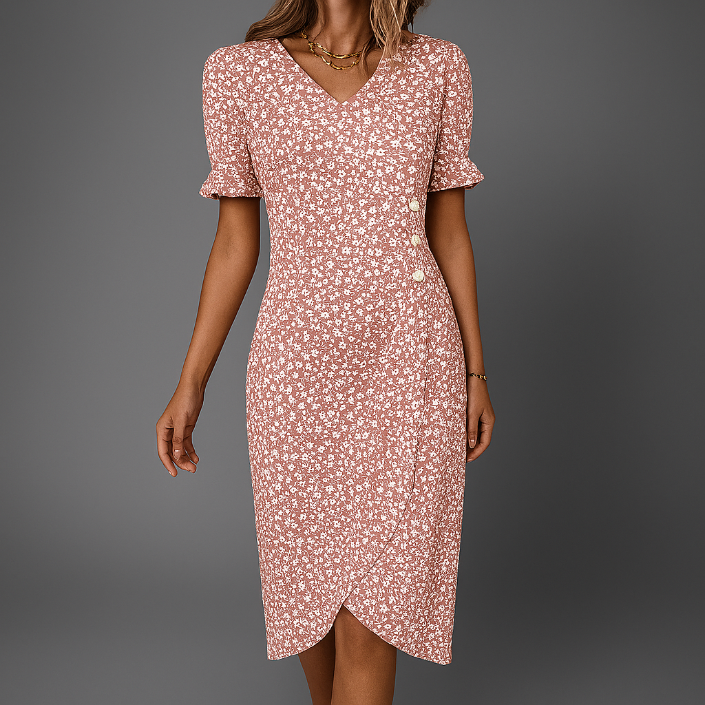 Lichtgewicht maxi-jurk voor dames