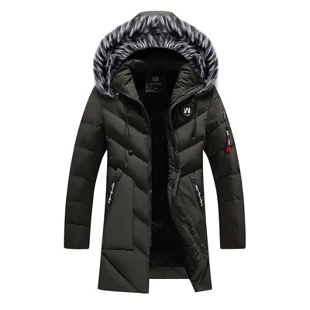 Parka Winterjas Gewatteerd Met Capuchon