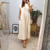 Luchtige Zomerse Maxi Jurk met Losse Pasvorm