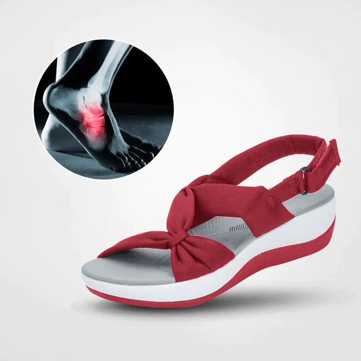 Speciaal ontworpen voor vrouwen die geen compromis willen sluiten tussen stijl en welzijn, bieden deze sandalen de perfecte ondersteuning en pasvorm.