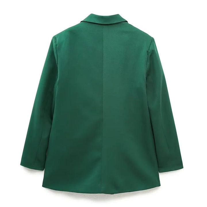 PowerChic – Elegante Double-Breasted Blazer voor Dames