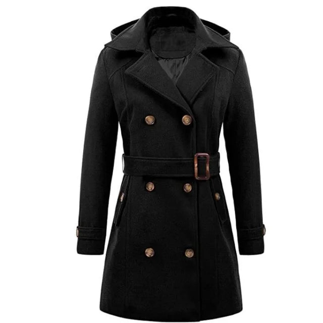 Premium Leder Winterjas Voor Dames - Nordfall