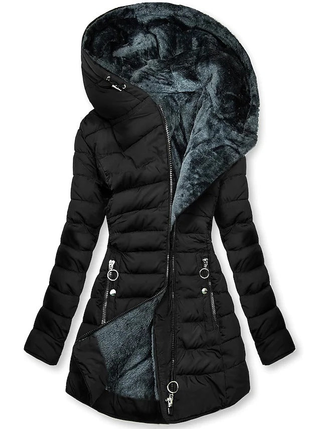 Anela - Luxe Comfortabele Winterjas Voor Vrouwen