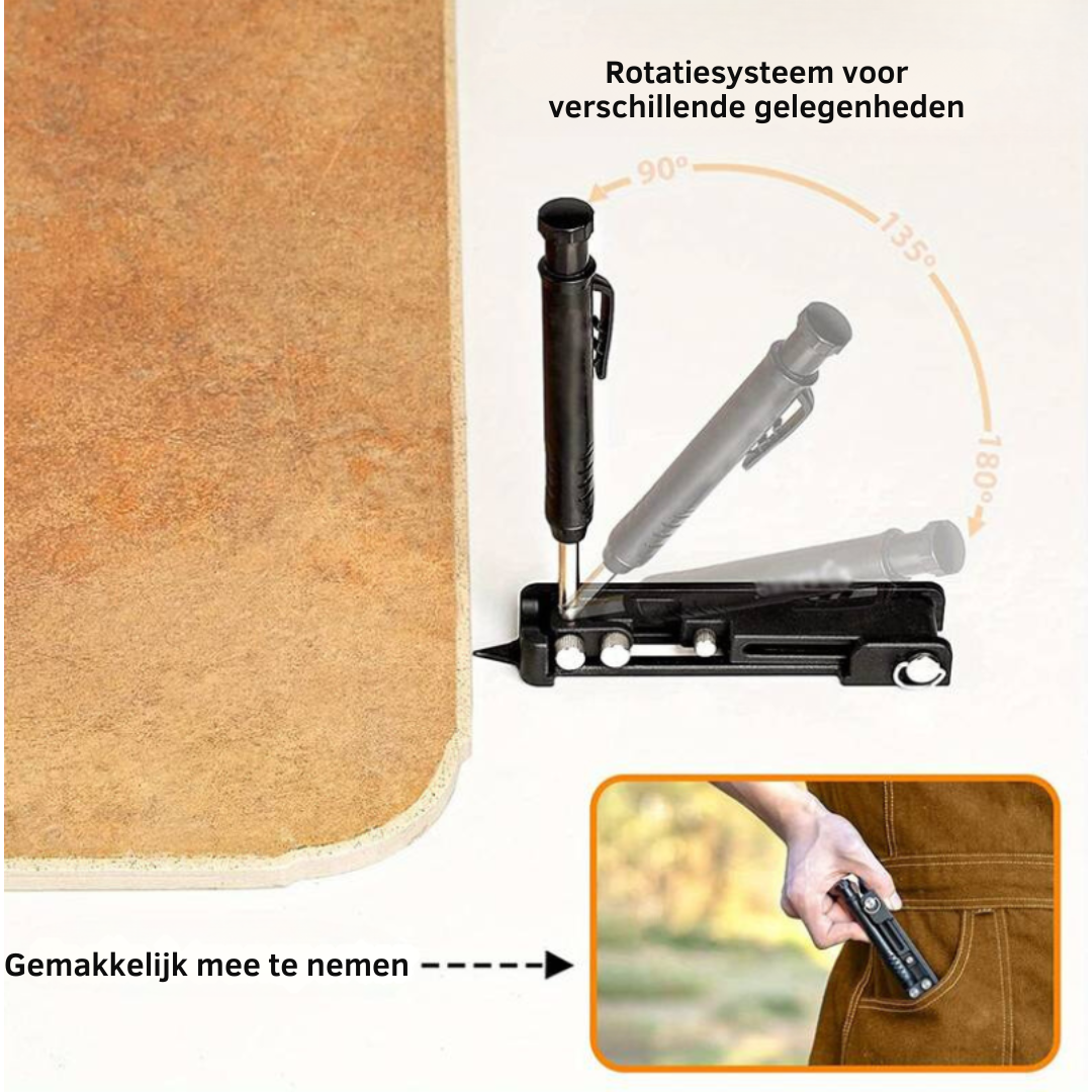 EdgeCutter - De ultieme multitool voor de fanatieke klusser - Snij hoeken meer dan precies!