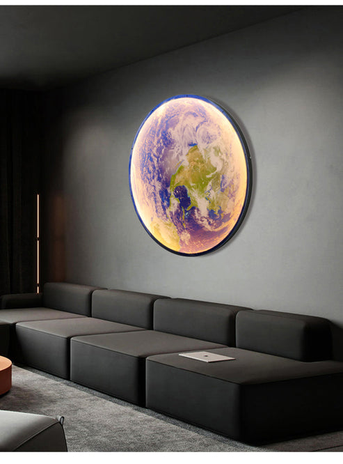 3D LED Maan of Aarde Plafond- of Wandlamp - Magische Verlichting voor Jouw Ruimte