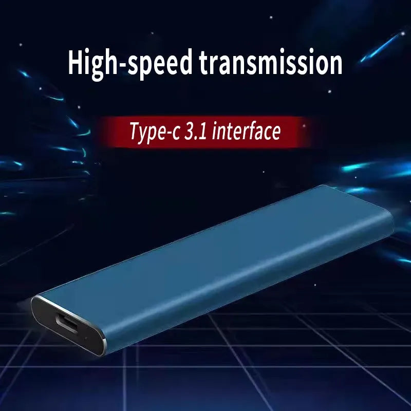 Demiere Draagbare USB 3.1 Type-C externe harde schijf | Slank, duurzaam en hoge opslagcapaciteit.