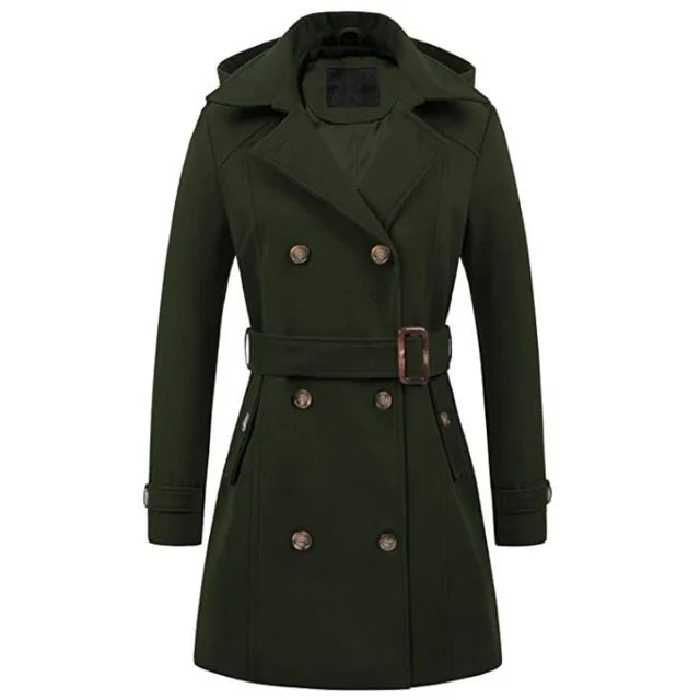 Premium Leder Winterjas Voor Dames - Nordfall