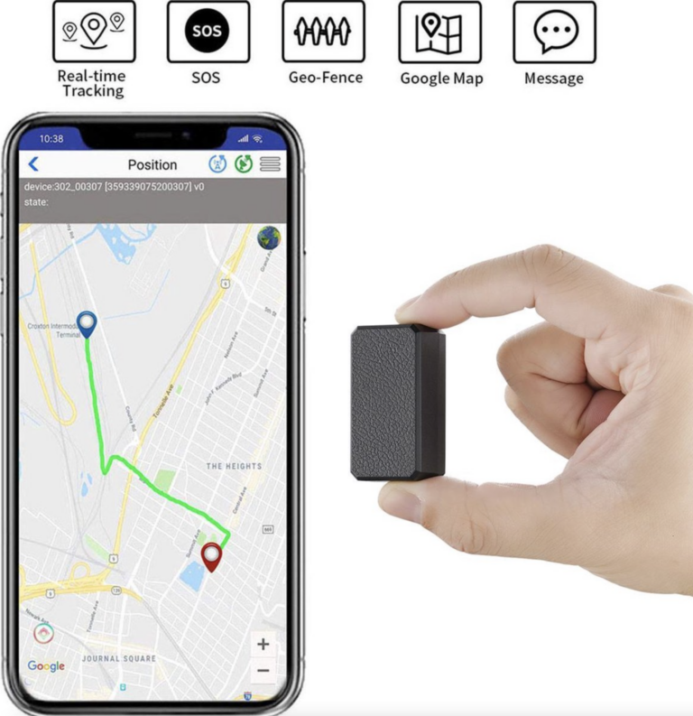 TrackMate Mini GPS Tracker – Volg Koffer, Kind, Huisdier, Auto of Fiets via App