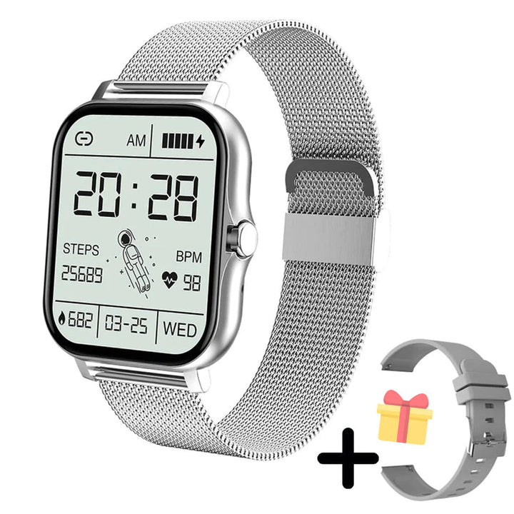 CleanTech - Stijlvolle Multifunctionele Smartwatch 2.0