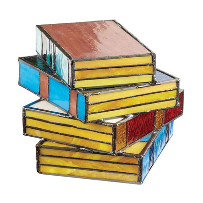 BookLights - Kleurrijke glazen boekenplanklamp