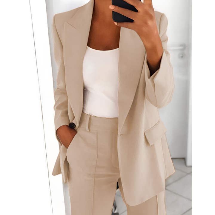 Tweedelig Blazer & Pantalon Set