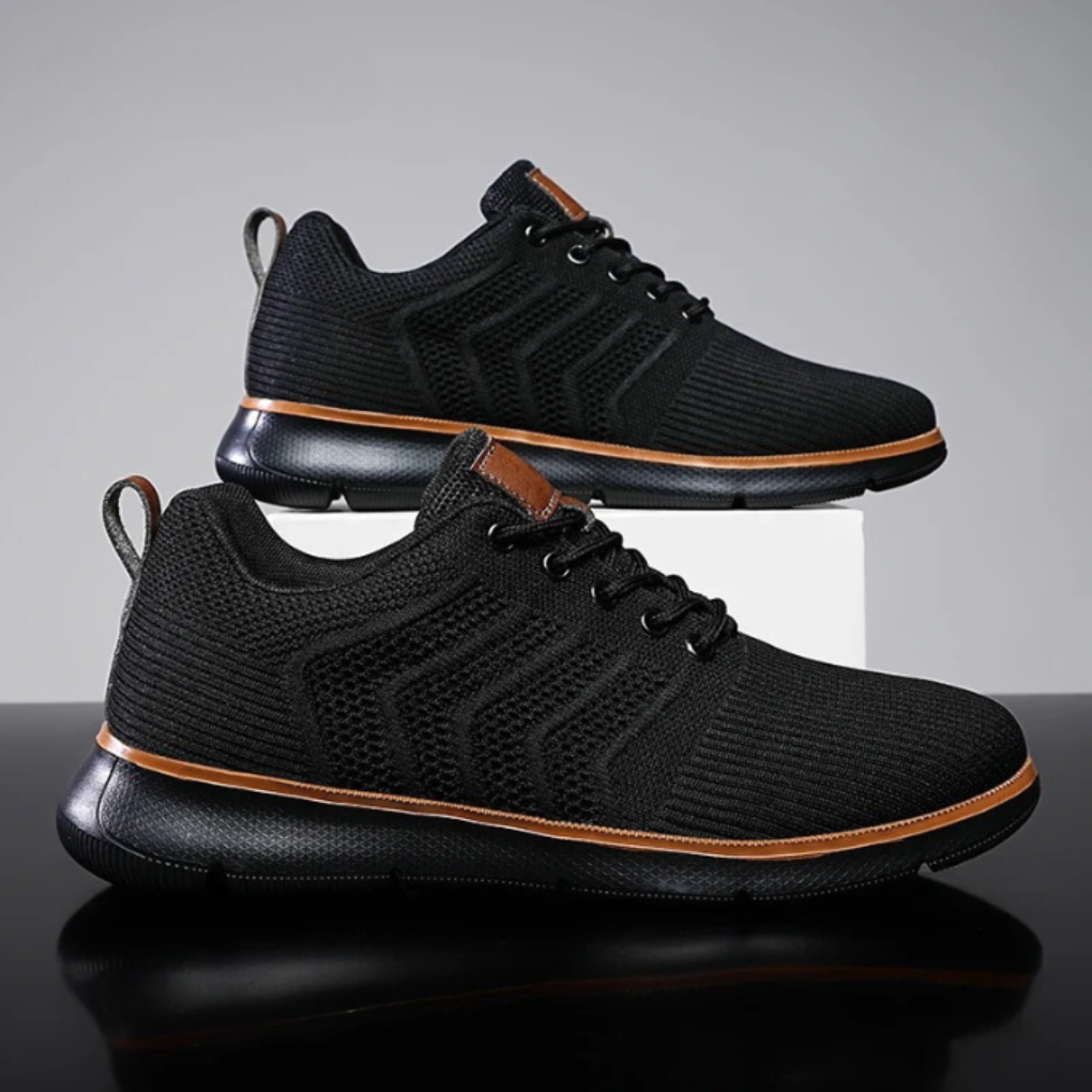 Ademende mesh sportschoenen voor heren