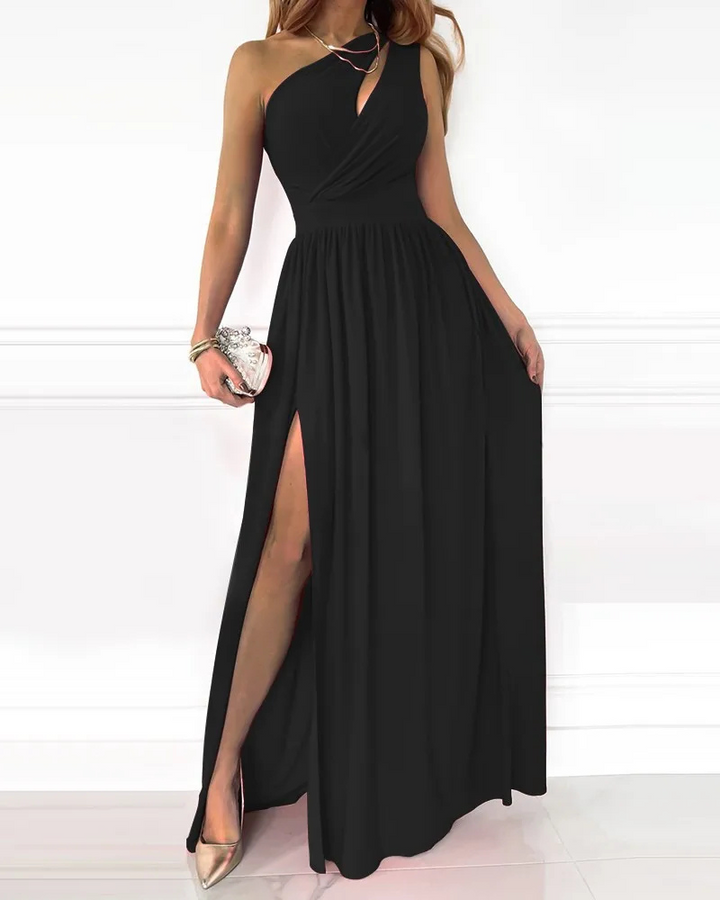 Celeste – Hollow-out Maxi Jurk Dames