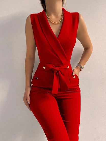 Premium Mouwlzoe Jumpsuit Voor Dames - Ella