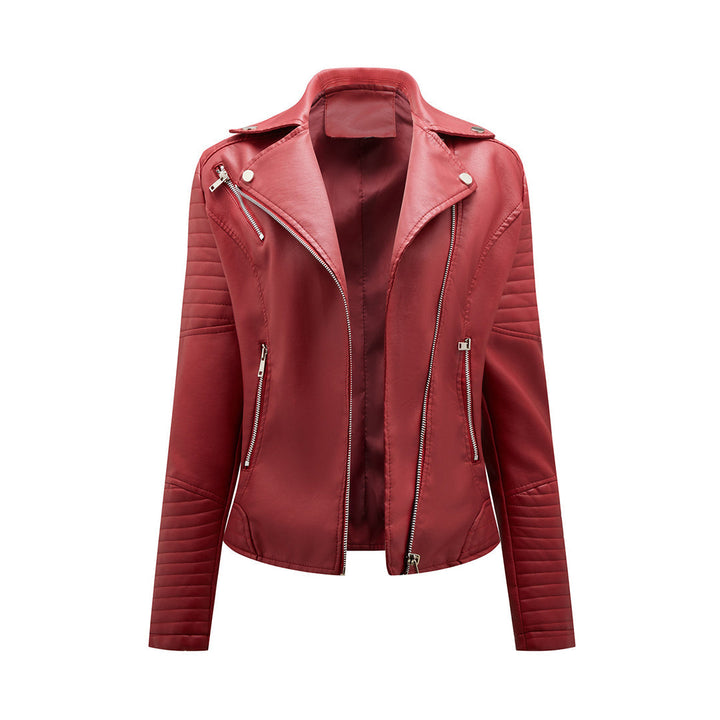 Trendy Leren Jas Voor Dames - Jaimy