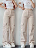 Viny - Urban Wijde Cargo Jeans Voor Dames
