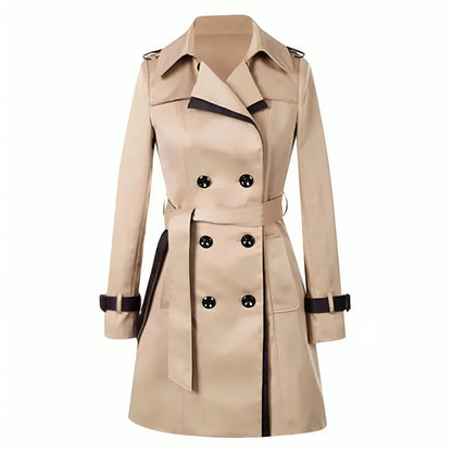 Trenchcoat Jas Met Knopen Voor Dames - Sarah