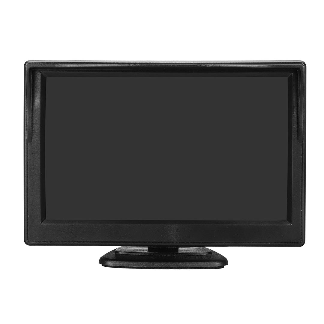 Draadloze Achteruitrijcamera Set – 5 Inch LCD Scherm, 170 Graden Zicht en Waterdichte Camera voor Veilig Parkeren DIY