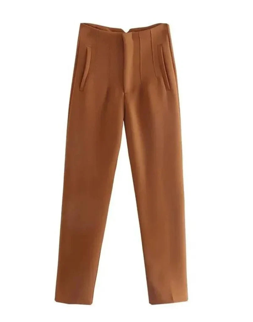 Kreukvrije Broek Dames