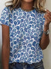 Luchtig T-shirt met subtiele print