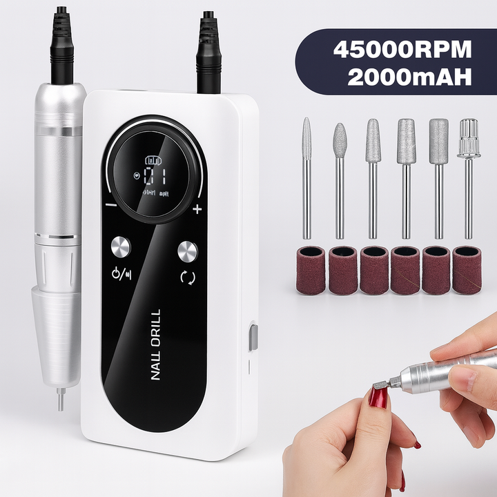 45.000RPM oplaadbare elektrische nagelboor