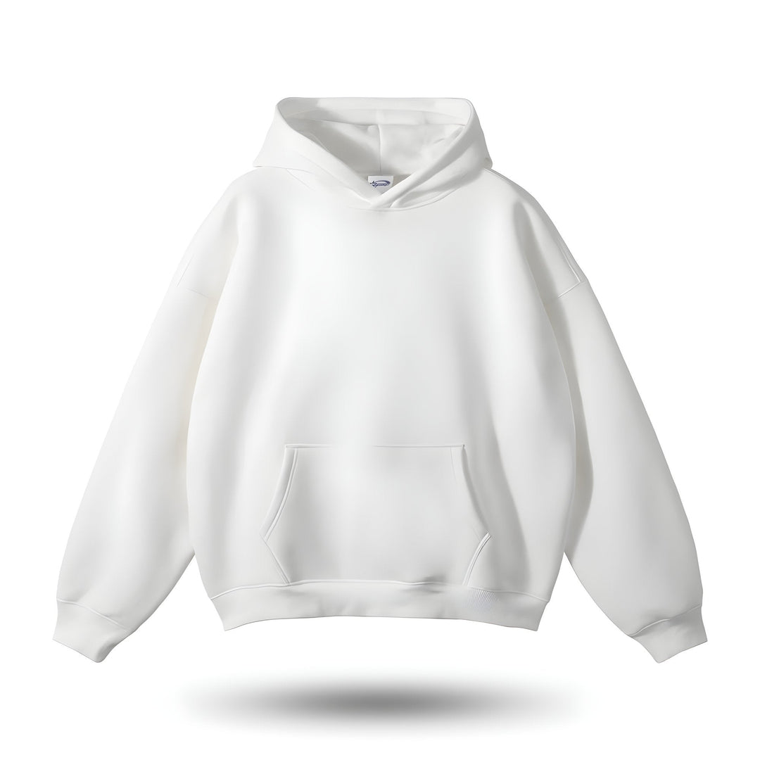 Oversized Grijze Heren Hoodie Met Zakken - Virendo