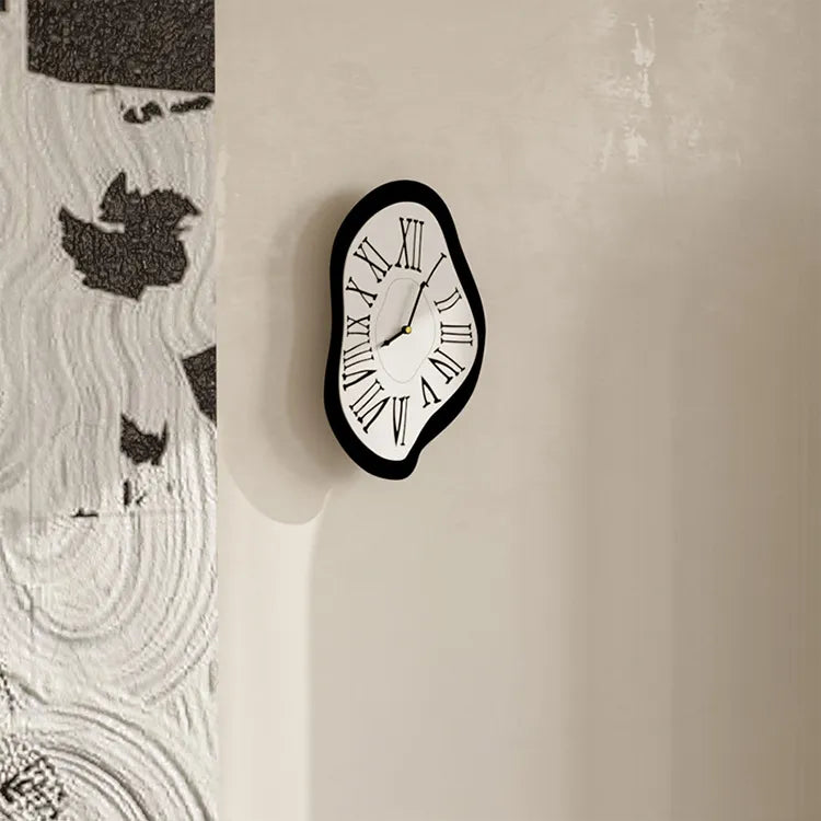 Moderne Surrealistische Wandklok - Salvador Dali Tuin Numerieke Romeinse Decoratieve Klok