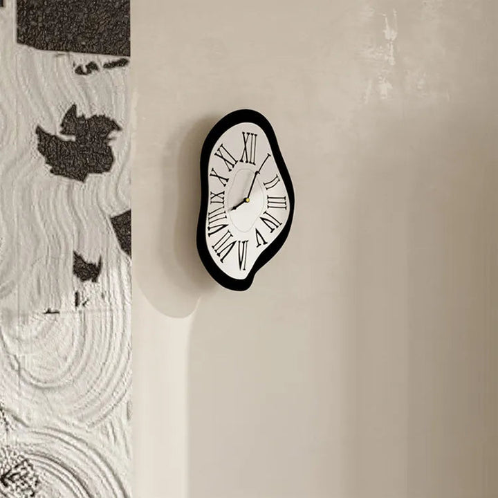 Moderne Surrealistische Wandklok - Salvador Dali Tuin Numerieke Romeinse Decoratieve Klok