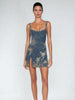 Sexy Sequin Partyjurk met Halter en Split