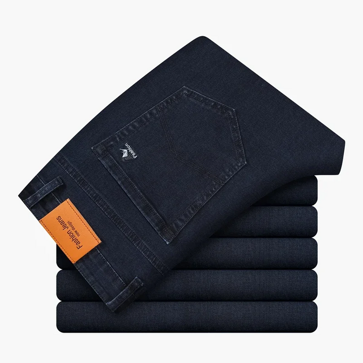 Klassieke Heren Denim Jeans Met Stretch - Francis