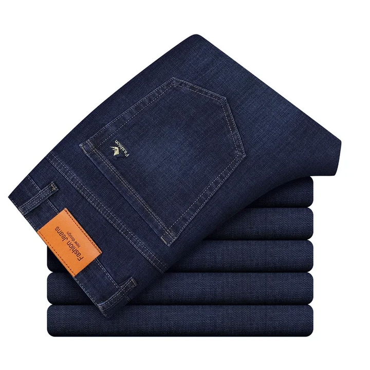 Klassieke Heren Denim Jeans Met Stretch - Francis
