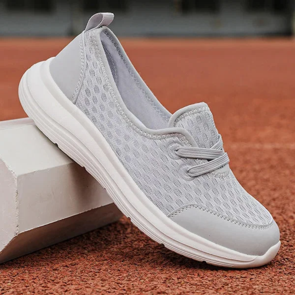 Dames schoenen met zachte zool en mesh voor orthopedisch comfort