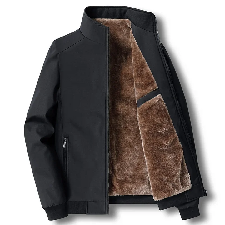 Fleece Gevoerde Warme Winterjas Voor Mannen - Nordelle