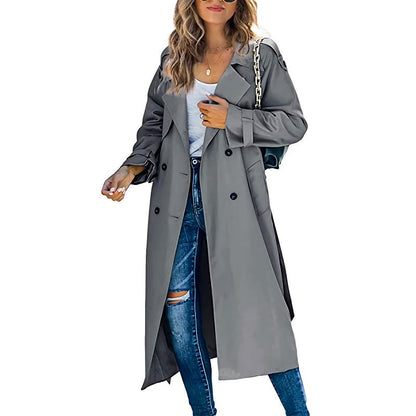 Zara - Dames Trenchcoat Lang